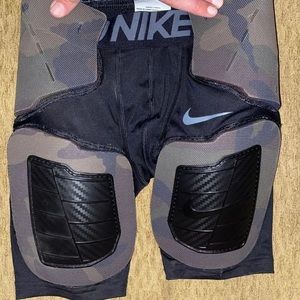 Boys Nike Football Padded Compression shorts